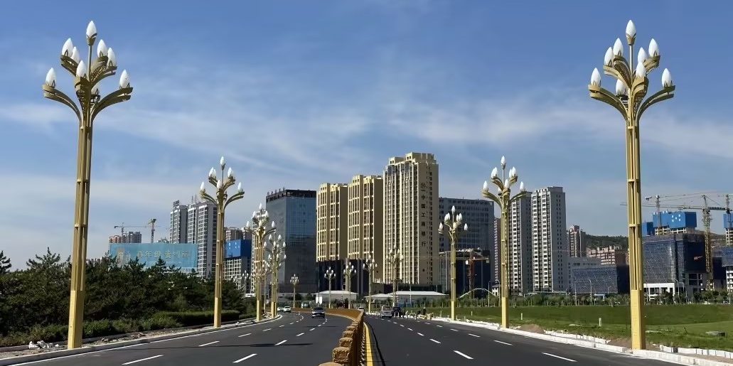 陜西榆林 | 玉蘭燈映府谷，黃河路上璀璨生輝